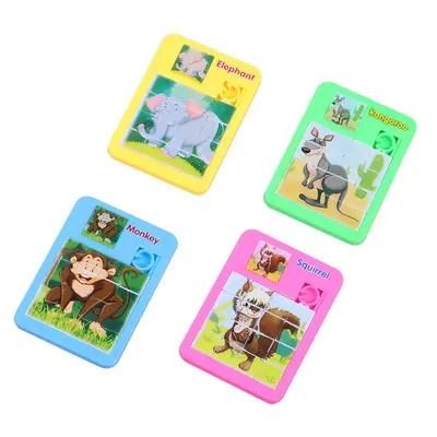 Cartoon Mobile Puzzle, Plastic DIY Airplane for Kids