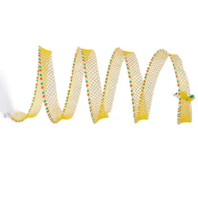 S-Shaped Foldable Cat Tunnel Toy for Self-Play - 4