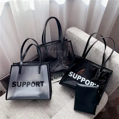 Transparente Jelly-Tote-Bag - 1