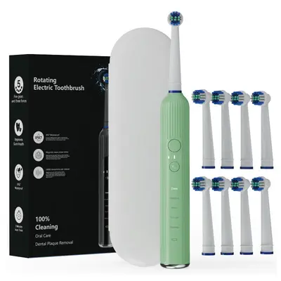 Rotating Electric Toothbrush, Wireless Ultrasonic, Long Battery Life - 5