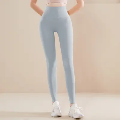 Damen-Sportleggings mit hohem Bund, Po-Lift, für Pilates und Fitness - 10