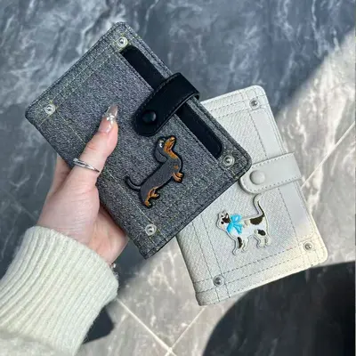 Puppy-design passport and document wallet for travel - 4