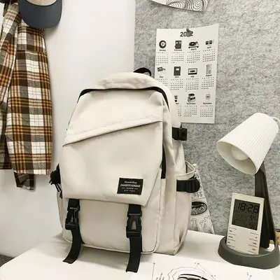 Backpack, simple versatile, large capacity, student - 8