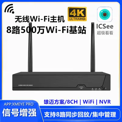 Xiongmai WiFi Kamera NVR Ana Cihaz, H.265, Gece Görüşü - 1