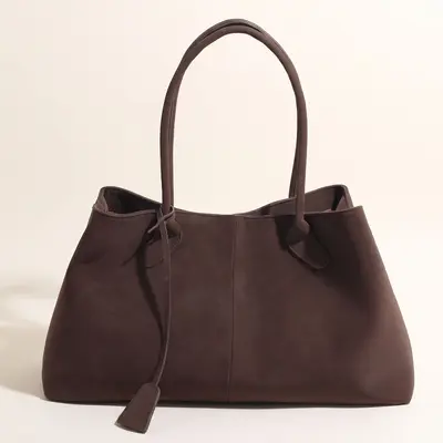Große Damen-Tote-Bag zur Schulter, PU-Leder Pendlertasche