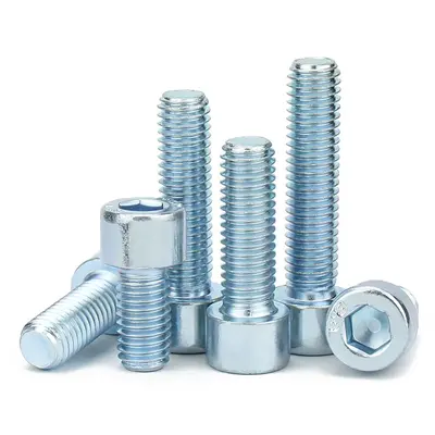 Galvanizli iç altıgen silindirik baş cıvata, sınıf 8.8, M3-M20