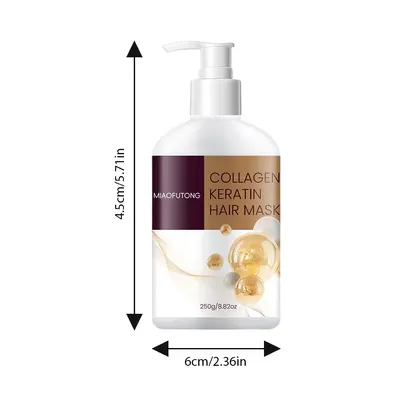 Keratin saç bakım yağı, kabarıklık ve kuruluk karşıtı, nemlendirici ve parlaklık veren - 7