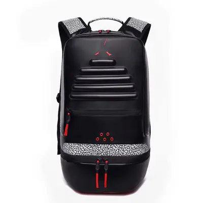 Fashion High School Backpack Large Capacity Shoe Compartment - 8