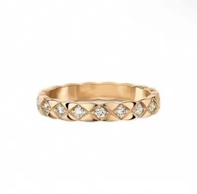 Xiaoxiang Coco Ring, 18K plattiert, CNC graviert - 11