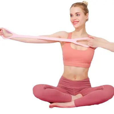 Widerstandsband in Form einer 8, elastisches Yoga-Seil für Heimtraining