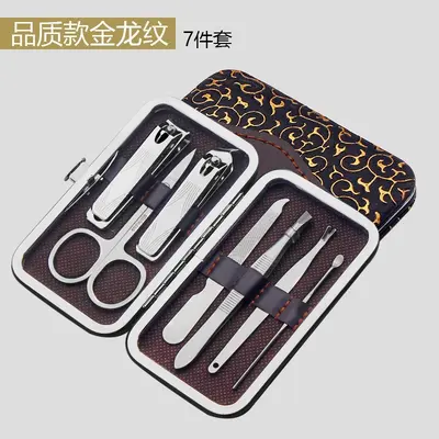 阳江12件套指甲套装修甲美甲工具套装 指甲剪套装指甲钳十二件套 - 11