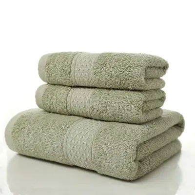 Pure Cotton Face Towel, Soft and Absorbent, Lint-Free - 11
