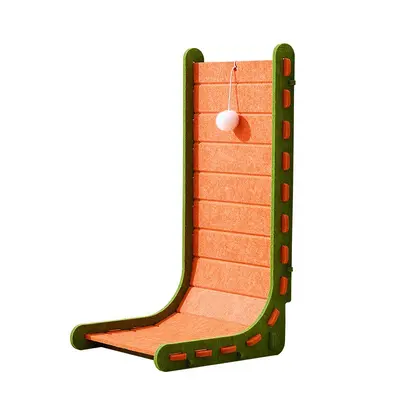 L-Shaped Vertical Cat Scratcher Board, Thick Wear-Resistant, Wall-Mounted - 6