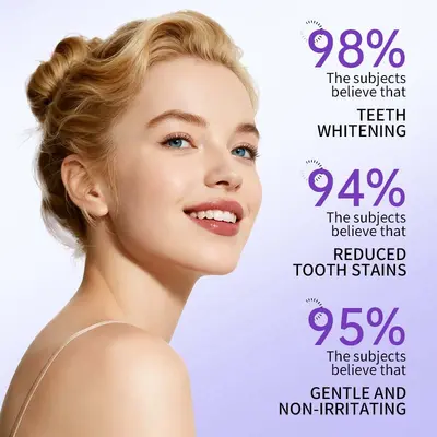 Teeth Whitening Strips, Enamel-Caring, Dental Cleaning - 4