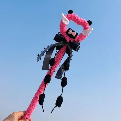 Christmas Fairy Magic Cat Teaser Wand with Bell - 9