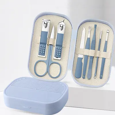 Edelstahl 14-teiliges Nagelpflegeset - 10