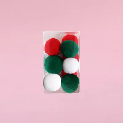 Silent Elastic Plush Ball Cat Toy - 6