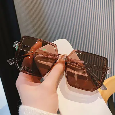 Retro Sunglasses with Sun Protection, Unisex Versatile Style - 9