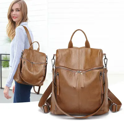 Schulrucksack, Rucksack, kleine Damen-Business- und Pendler-Rucksack, Frühling 2025 Reise, modisch, vielseitig, minimalistischer Uni-Studenten-Rucksack