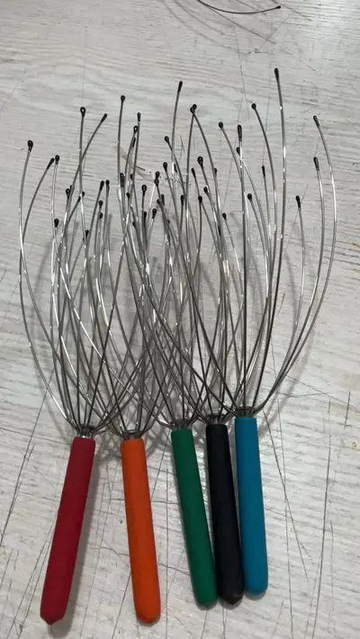 Octopus-Shaped Head Massager and Scalp Scratcher - 8
