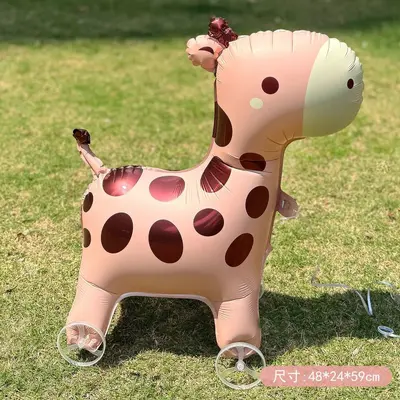 Walking Animal Balloon with Wheels, Inflatable Kids Toy - 10