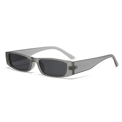 Retro Small Square Frame Sunglasses with UV Protection - 13