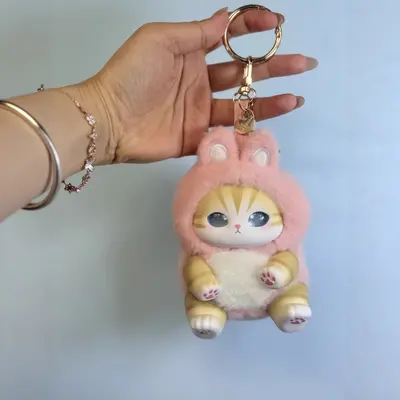Mofusand Shark Cat Blind Box Vinyl Plush Figure Keychain - 12