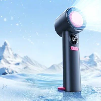 Bladeless Turbine Handheld Mini USB Fan, Rechargeable - 11