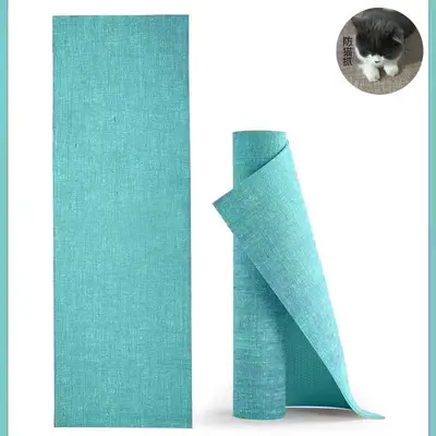 PVC keten yoga matı, kaymaz, terletmeyen, ses yalıtımlı - 7