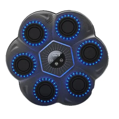 Sınır ötesi akıllı Bluetooth müzikli boks hedefi ev boks duvar hedefi çocuk boks ve antrenman eğitmeni müzikli boks makinesi