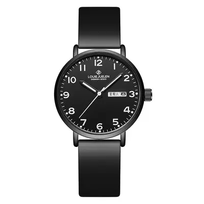 LOUIE JUELEN wasserdichte Herren-Quarzuhr mit LED-Anzeige - 9