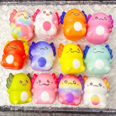 Salamander Little Dragon Slow Rising Squishy Toy, Stress Relief, Blind Box Capsule - 2