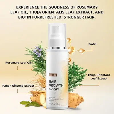 HAIR GROWTH SPRAY Hair Oil Spray, Smoothing and Moisturizing