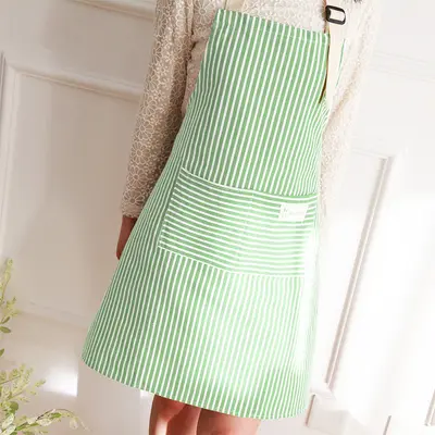 Cotton-Linen Kitchen Apron for Women, Thin and Breathable - 9