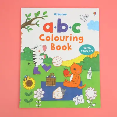 Children's English Colouring Book with Pen Control Practice - 7