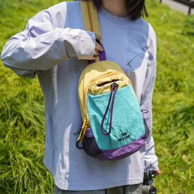 Dual-Use Chest Bag, Lightweight Outdoor Backpack for Hiking and Daily Commute - 2