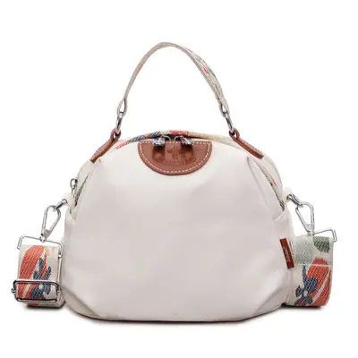 Women's Canvas Crossbody Bag, Waterproof Large Capacity Shell Bag - 8