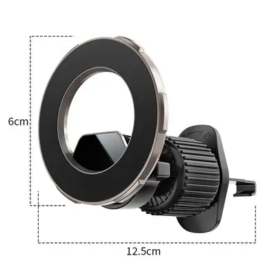 Car Phone Holder, MagSafe Compatible Strong Magnetic, Air Vent Mount - 12
