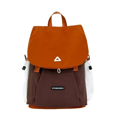 Contrast Color Drawstring Backpack, Large Capacity Outdoor - 7