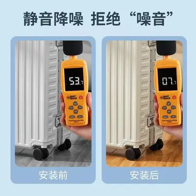 Luggage Wheel Protector Covers, Silent and Wear-Resistant