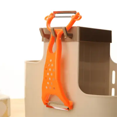 Çok fonksiyonlu soyucu mutfak gadget rende küçük kazıyıcı meyve soyma bıçağı meyve ve sebze rende kavun rende