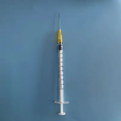 Small Single-Use Plastic Syringes, Graduated, Screw-Type - 9