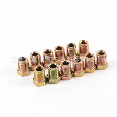 Dış dişli bakır kaplı fren hortumu, otomobil kavrama hattı 10x1 / 12x1 / 12x1.25