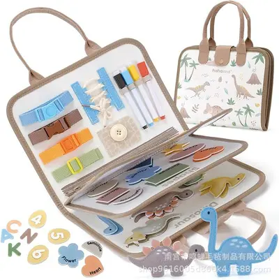 Felt Activity Board, Dress-Up Board and Educational Toy for Children - 7