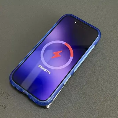 适用iPhone17ProMax手机壳肤感磨砂旋转支架磁吸苹果16防摔保护套 - 6