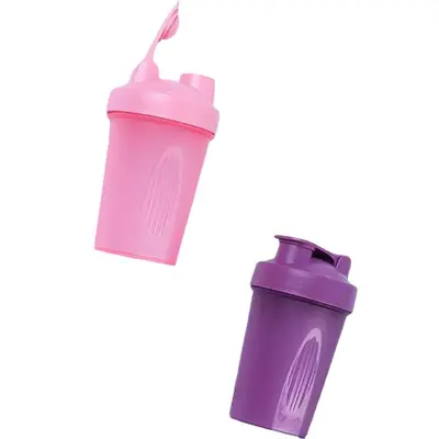 Spor spor protein tozu su bardağı öğrenci 400 ml şeffaf plastik bardak kullanışlı bardak ölçekli karıştırma çalkalayıcı bardak