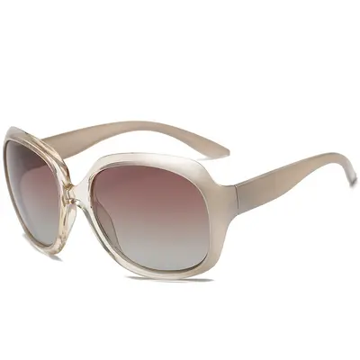 Classic Polarized Large-Frame Sunglasses for Women - 8