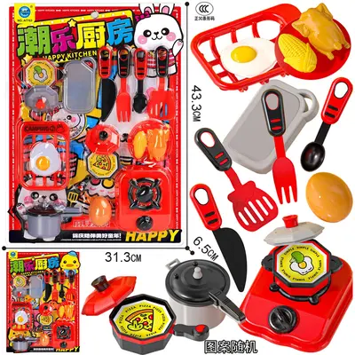 包邮儿童过家家厨房做饭游戏宝宝仿真早教益智玩具套装5-10岁批发