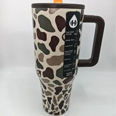 HYDROJUG 32oz/40oz Handled Leak-Proof Lid Large Capacity Car Thermos - 9