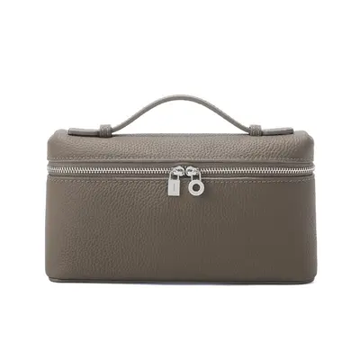 Full-Grain Cowhide LP19 Feeding Bag, Genuine Leather, White - 13